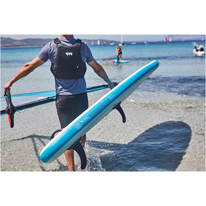 2019 Red Paddle Co Windsup 10'7 Oppustelig Stand Up Paddle Board + Taske, Pumpe, Paddle & Snor